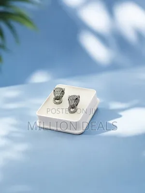 2026 Ski Hoop Men's Silver Earrings