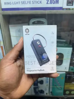 Brand New Green Lion Mini Fingerprint Padlock