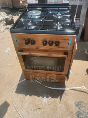 Maxi 60x60 Oven With 3Burner+1Plate