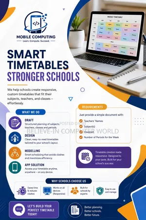 Responsive and Smart Timetable for Schools