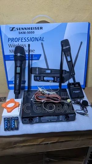 Original Overhead and Clip With Handle Wireless Microphone Skm9000