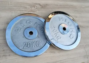 Plates Dumbbells 20kg Chrome