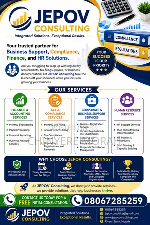 CAC, Tax Services, Business Support, Tenders, Statutory Registration