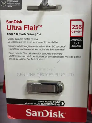 SanDisk Ultra Flair USB 3.0 Flash Drive - 256GB