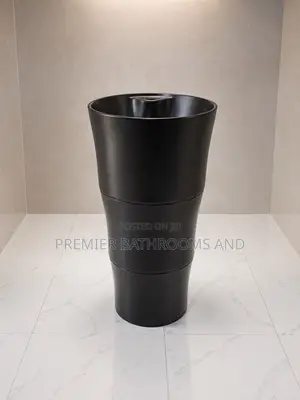 Black Standing Washing Hand Basin