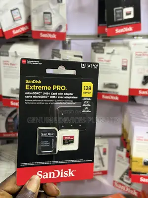 SANDISK Extreme PRO microSDTM UHS-I Card - 128GB