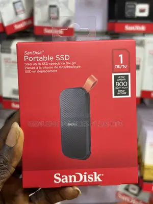 SanDisk Portable SSD (Updated Firmware) - 1TB