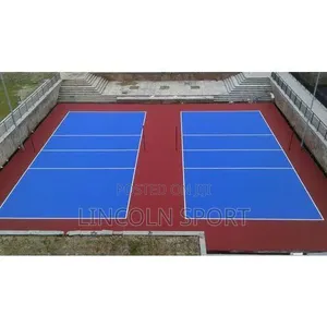 Volleyball Court Construction