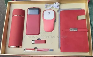 6-in-1 Premium Corporate Gift (Thermos Flask, Power Bank, Mouse, Etc)
