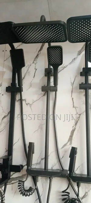 Gray Piano Standing Shower Mixer