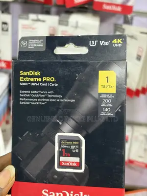 SanDisk Extreme PRO SDHCTM and SDXCTM UHS-I Card - 1TB