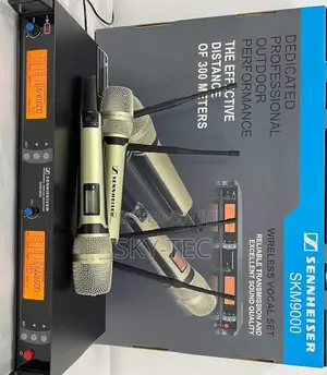 Sennheiser Wireless 2handle Microphone Frequency Change Model-Skm9000