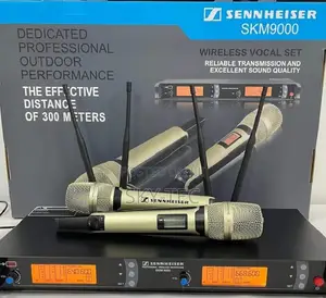 Sennheiser Wireless 2handle Microphone Frequency Change Model-Skm9000