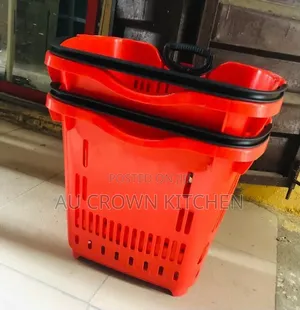 Red Shopping Basket