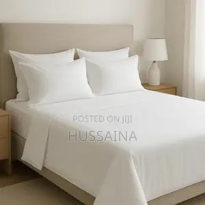 Duvet Set ,(Comes With 4padded Pillowcases, Bedsheet , Big Duvet
