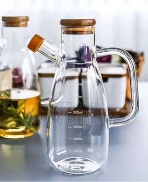 Borosilicate Glass Oil Dispenser Jug