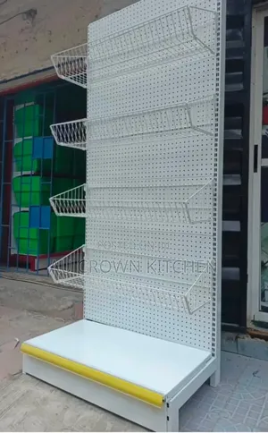 One Sided Supermarket Shelf