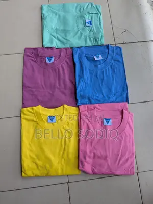 I Sell Plain Round Neck Tshirts for Corporate Branding