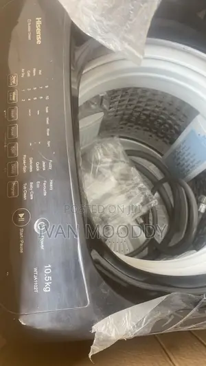 Brand New Hisense 10.5kg Automatic Washing Machine WTJA102T