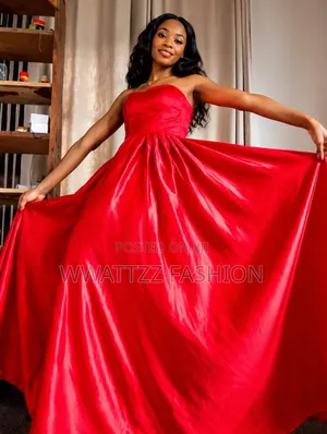 Red Ball Gown Dress