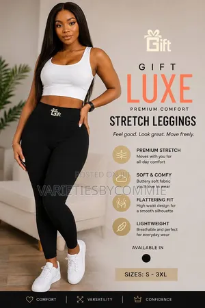Gift Luxe Premium Comfort Stretch Leggings