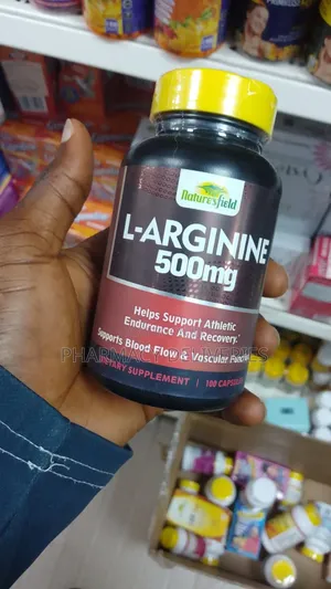 L-Arginine 500mg – Energy, Endurance Blood Flow Support Boost