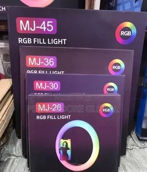 Level Up Your Content! Ring Light + Tripod + Phone Holder Kit