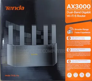 Tenda Ax3000 Dual Band Gigabit Wi-Fi 6 Router