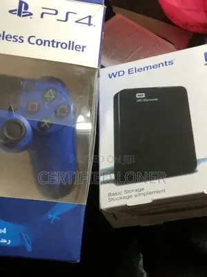 500gb Hardrive With Recent Games Inside and PS4 Pad