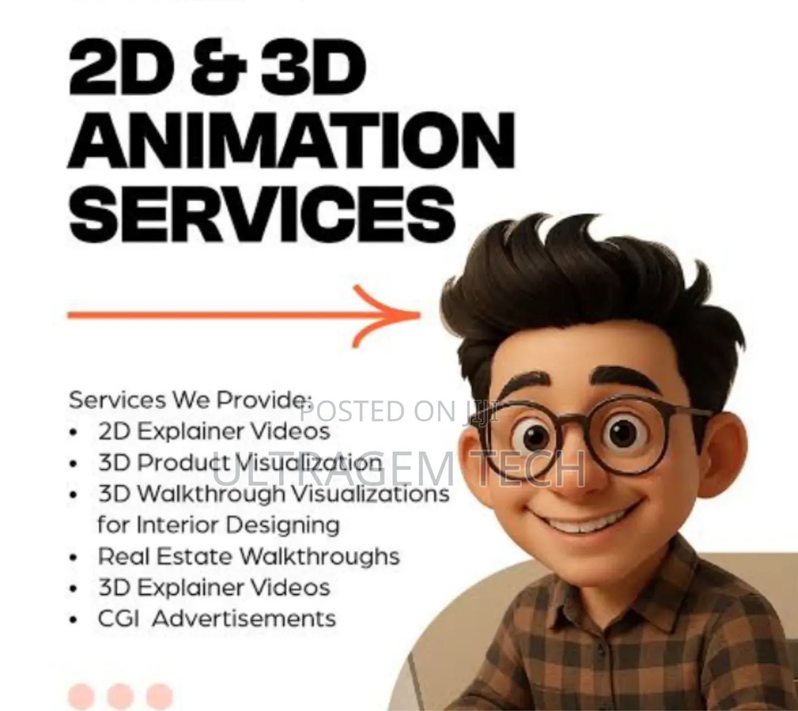 3D Animation Motion Graphics