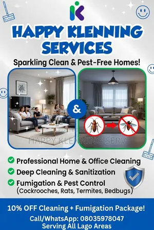 Cleaning and Fumigation Services