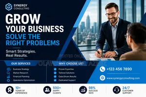 I Will Design Professional Flyers, Posters Business Graphics