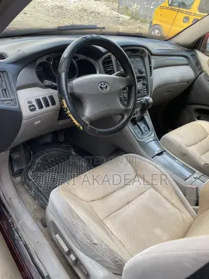 Toyota Highlander V6 AWD 2004 Maroon