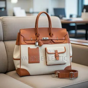 Luxury Birkin Cargo/Tote Handbag