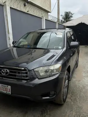 Toyota Highlander Sport 2008 Gray