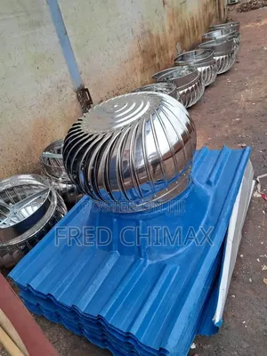 24" Inches Power Roof Fan With Carbon Fiber Base