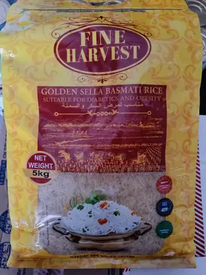 Fine Harvest Golden Sella Basmati Rice 5kg