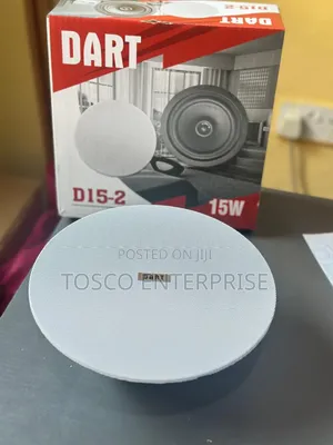 Dart Frameless 15w Ohm's Line Ceiling Speaker
