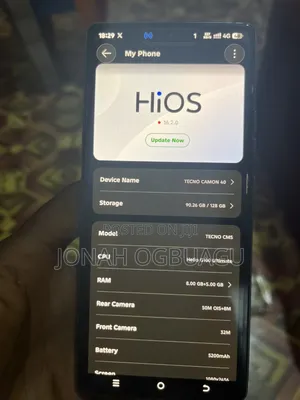 Tecno Camon 40 128 GB White