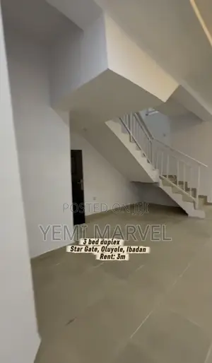 3bdrm Duplex in Star Gate, Oluyole for rent