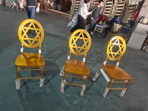 Gold Banquet Event Chair