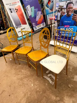 Gold Banquet Event Chair