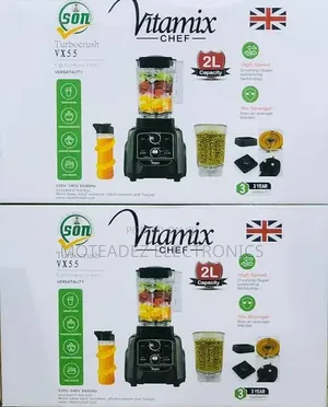 Vitamix Chef 3in1 (2L) Professional Turbo Crush Blender/Juicer/Grinder