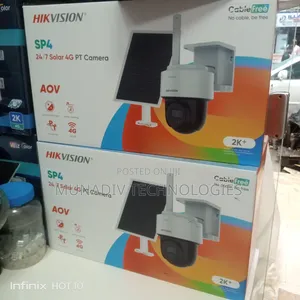 Hik Vision Sp4 24/7 Solar 4G PTCamera