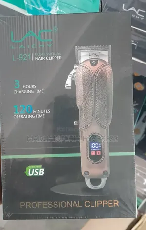 LAC LAIEHY L-921 Professionl Recharging Hair Clipper With LED Display