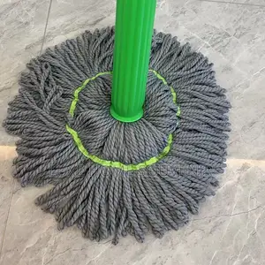 Green Mop With
