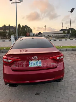 Hyundai Sonata 2015 Red