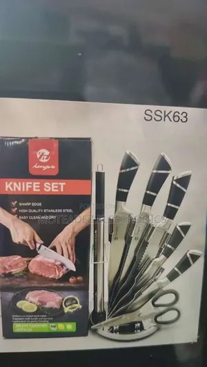 8pcs High Quality Stainless Steel Knife Sets With Holder Stand