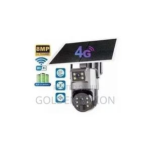 4G UBOX Dual Lens Solar PTZ Security Camera SD450