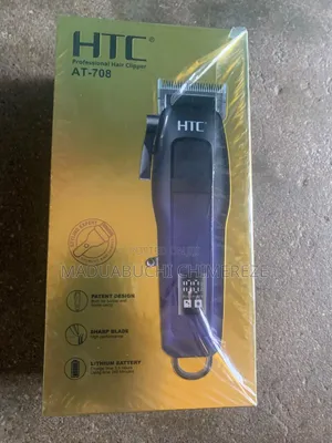 HTC AT-708 Prof Cordless Hair Clipper Rechargeable Barber Hair Trimmer